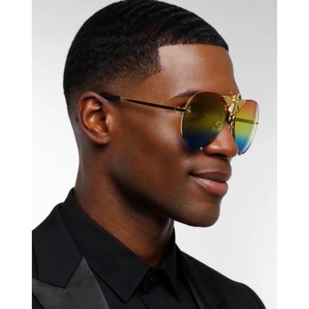 Men‎ Sunglasses Festival Fashion Round Retro Vintage Shades Music Party Glasses